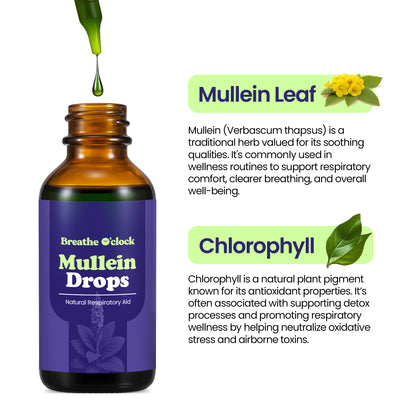 Lung Repair Mullein Tincture Drops