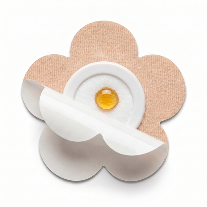 Leak-Proof Castor Oil Belly Button Patches