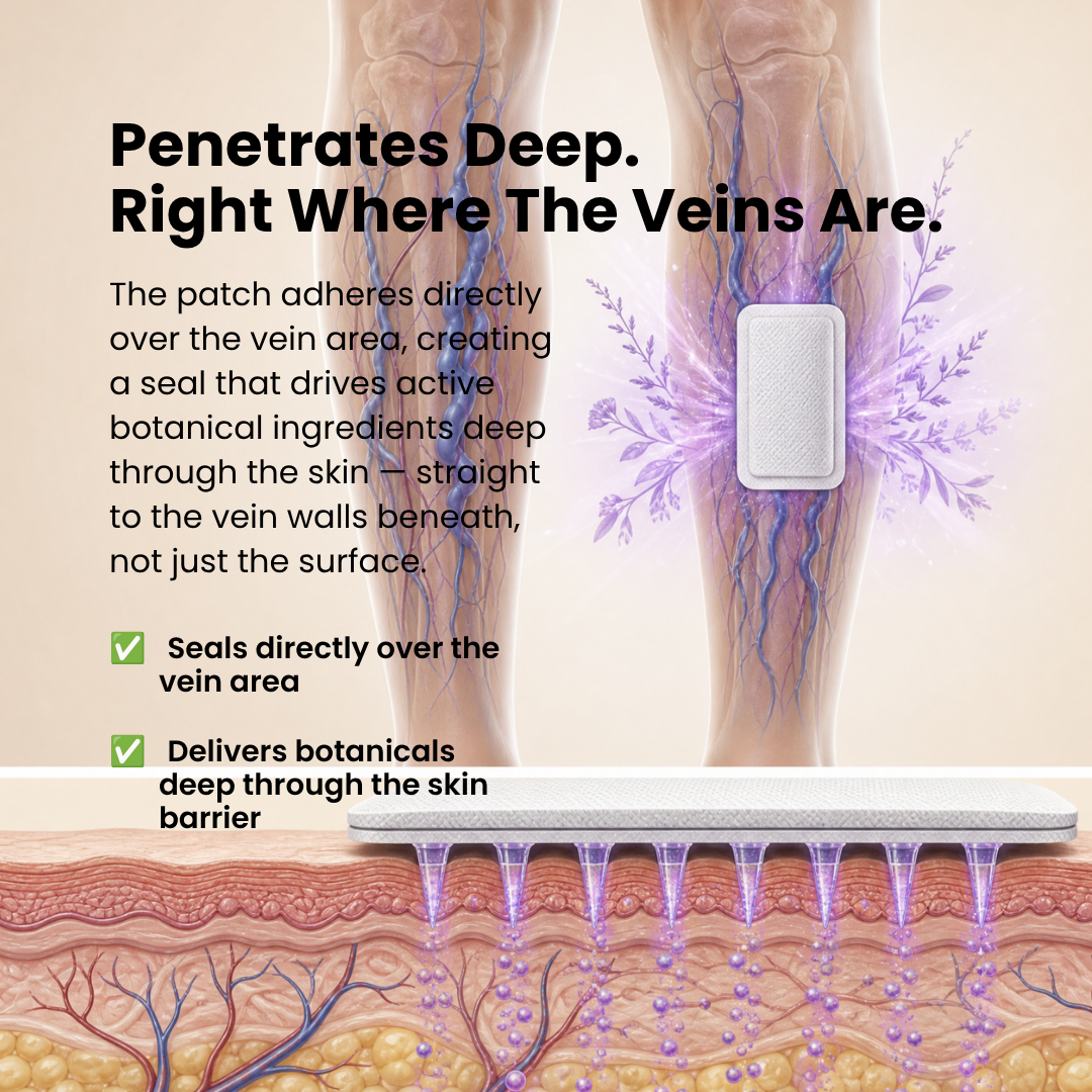 Vein Relief Microdart Patch