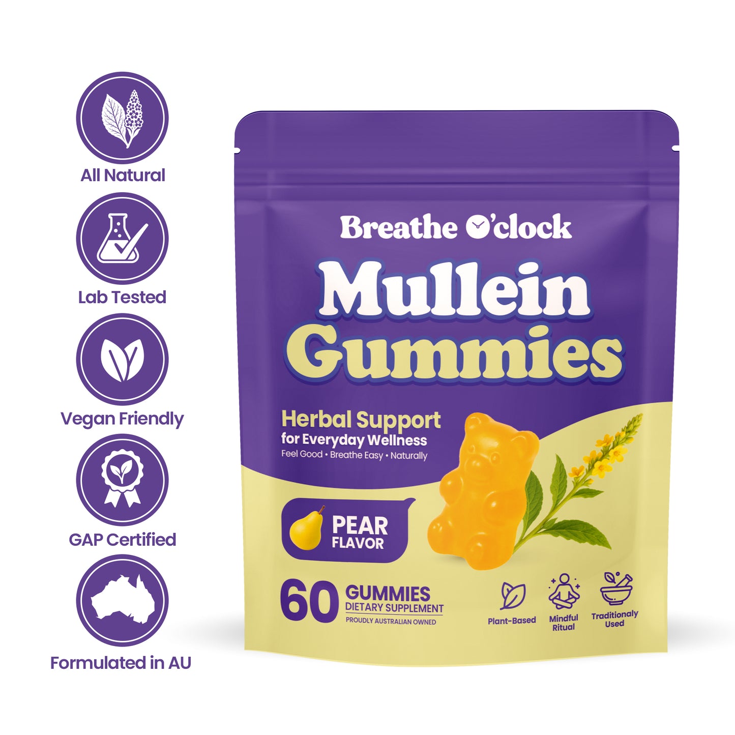 Lung Repair Mullein Gummies