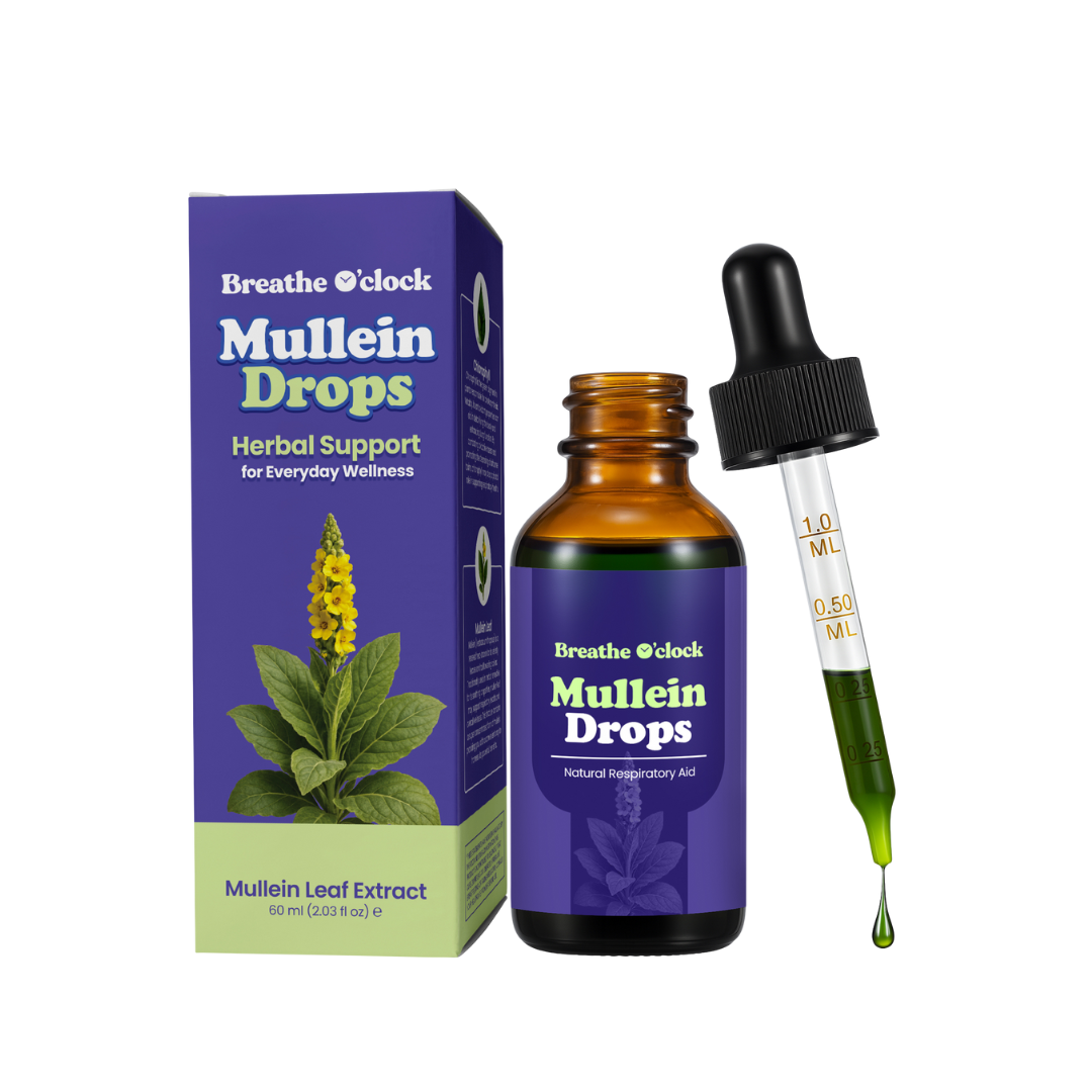 Lung Repair Mullein Tincture Drops